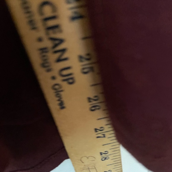 Boden Women’s Size 10 Long Sleeves Tee Maroon Green 444 - Picture 5 of 6